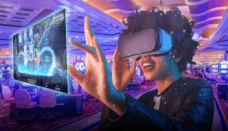 Virtual reality in online casino